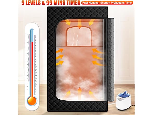 X-Vcak Portable Sauna Box