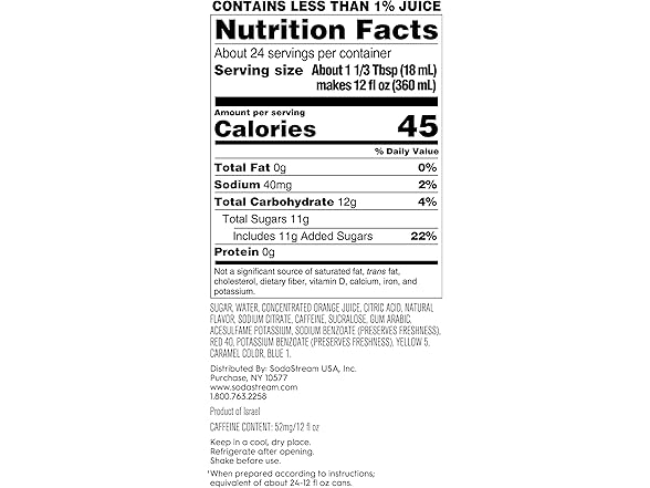 SodaStream 1924236010 Pack of 4 MTN Dew Code Red Dri