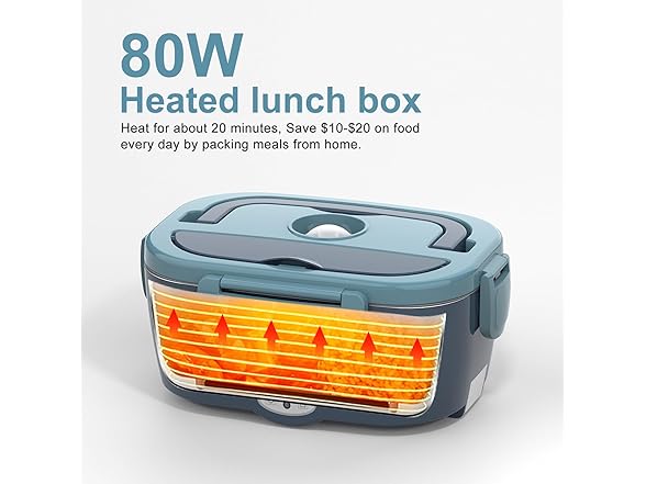 WisaKey Electric Lunch Box
