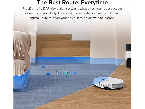 Roborock S80ULT-WHITE ROBOROCK S8+ ROBOT VACUUM, SON