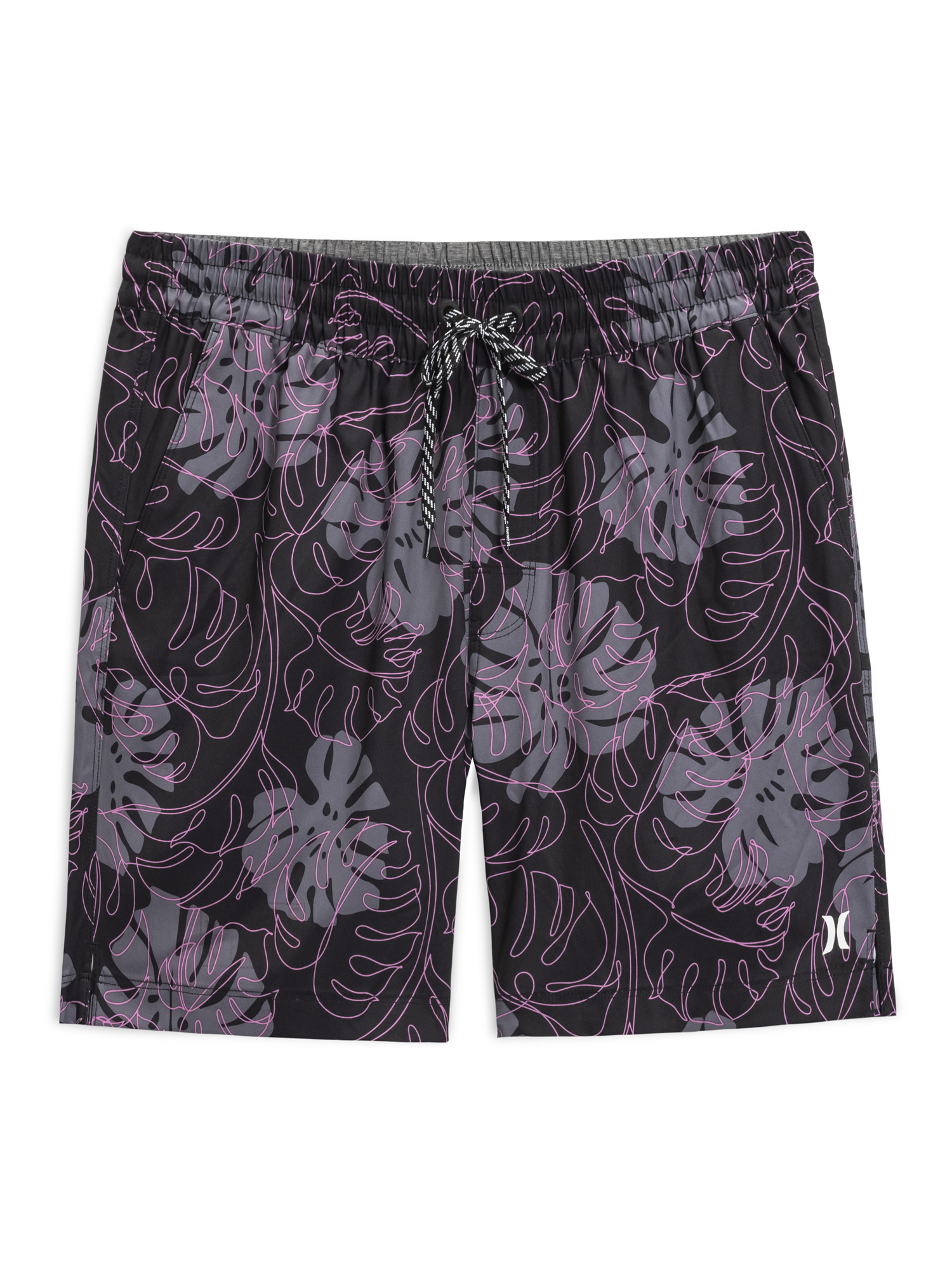 Hurley Men's 2-Toned Leaf Swim Short - Gallery 5