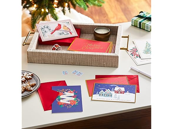 Hallmark Boxed Christmas Cards Assortment