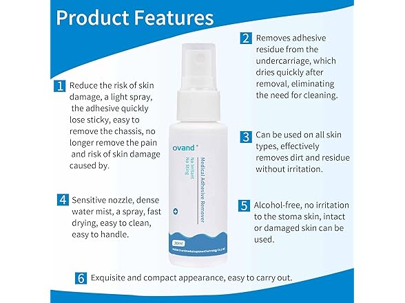 ovand  Medical Adhesive Remover