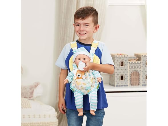 Melissa & Doug Mine Love Carrier Play Baby Toy Set