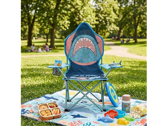Jaws Figural Folding Camp Chair for Kids