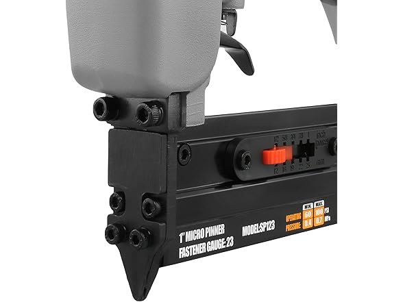 NuMax SP123 Pneumatic 23-Gauge 1" Micro Pin Nailer