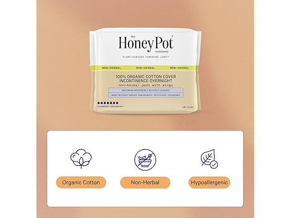 The Honey Pot Company Incontinence Pads