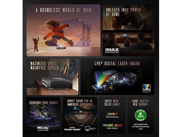 Hisense PX3-PRO 4K Triple Laser UST Projector