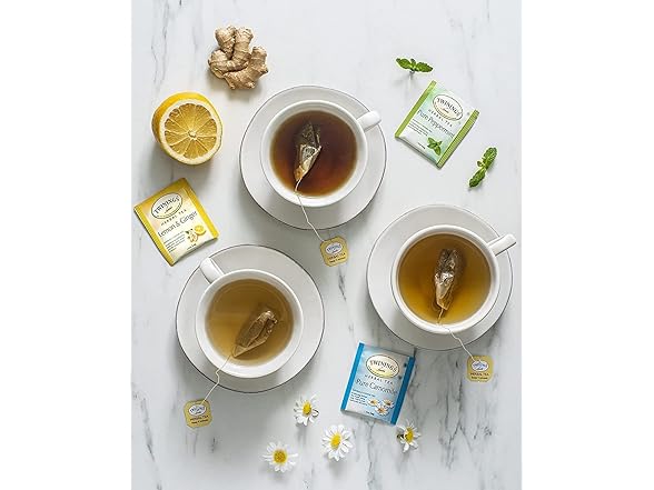 50CT Lemon & Ginger Herbal Tea
