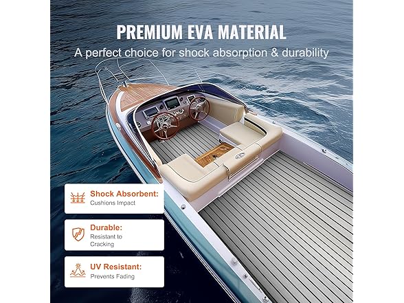 VEVOR Boat Flooring - 94.5 x 35.4 in