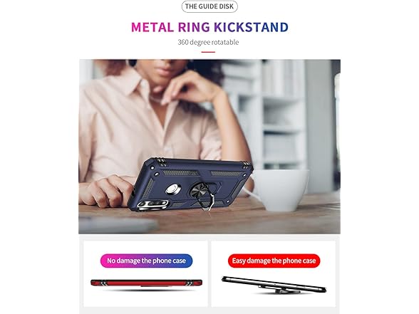 YZOK Compatible with Moto G Fast case