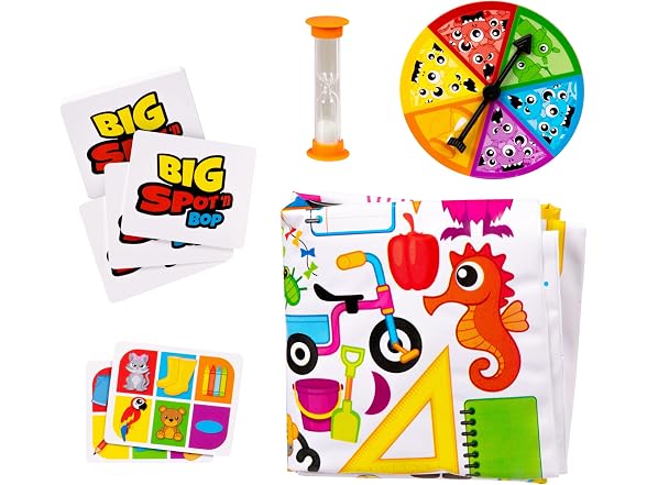 Big Spot 'N Bop! The Giant Wobbly Find It First Game