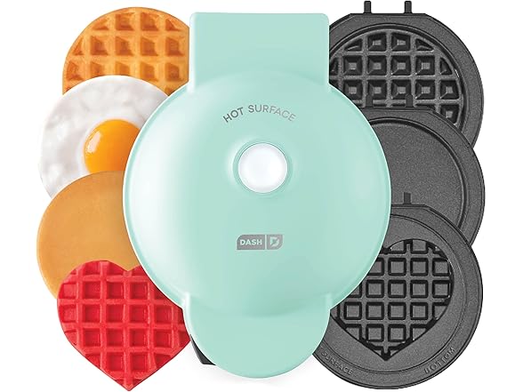 DASH Multi-Plate Mini Maker with Removable Plates