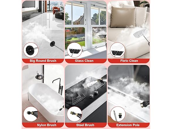 Goyappin Handheld Steam Cleaner