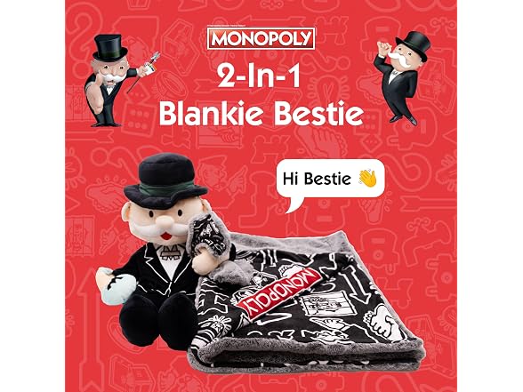 Monopoly Blankie Bestie