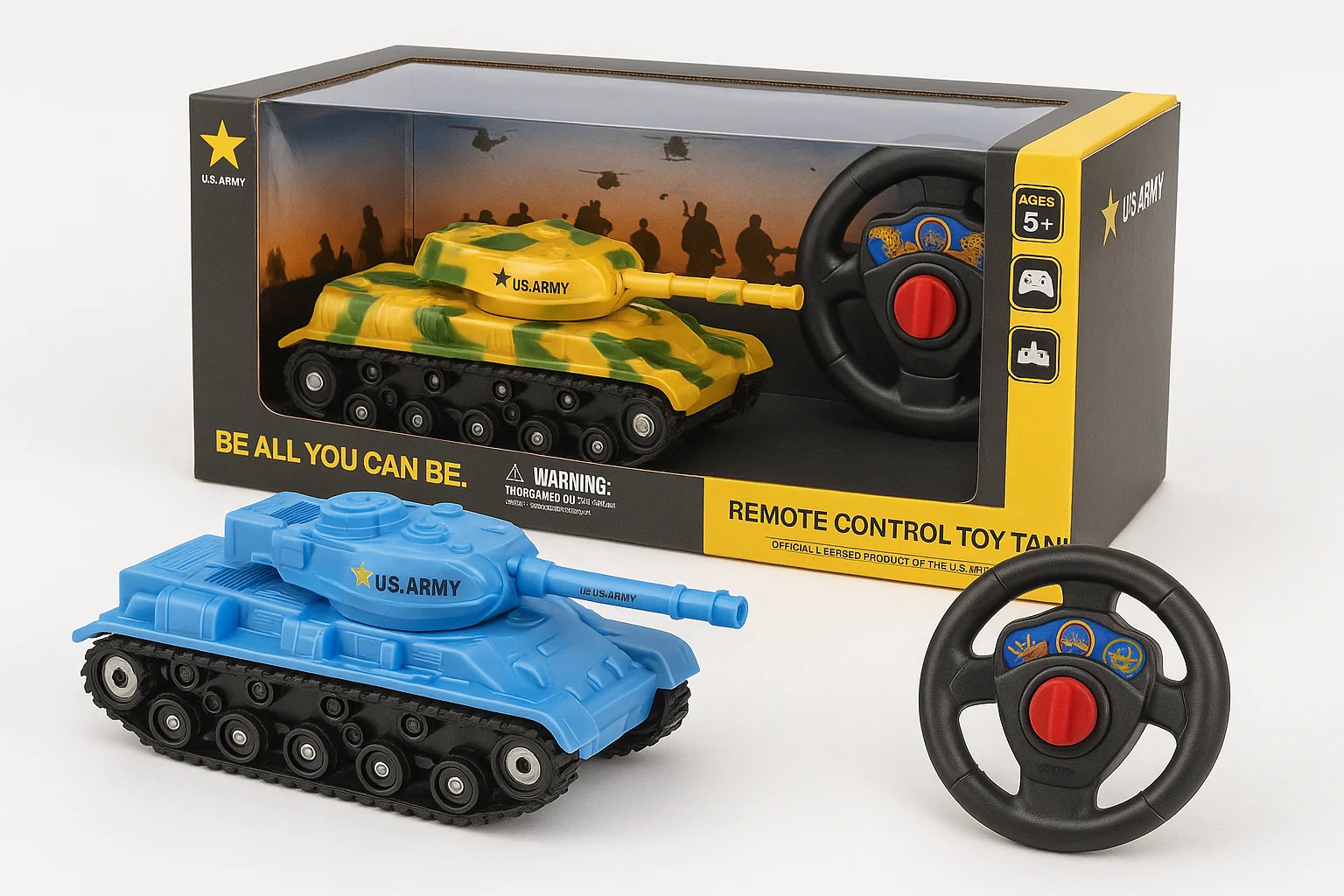 U.S. Army Remote Control Toy Tank - Gallery 6