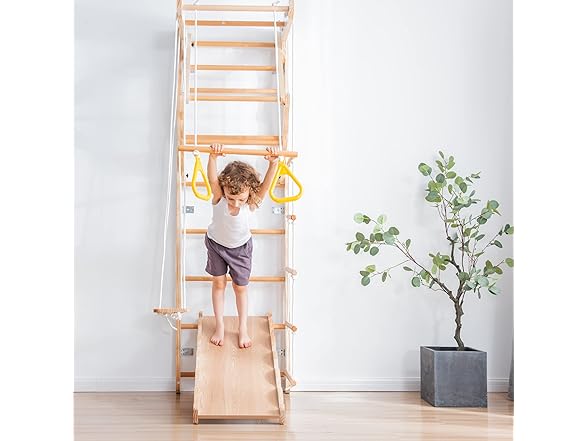 SPOFLYINN 7-in-1 Jungle Gym for Toddlers