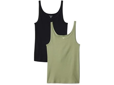 $9.99, Was $14.90, 32% Off! Amazon Essentials Women 2-Pack Slim-Fit Thin dealfomo