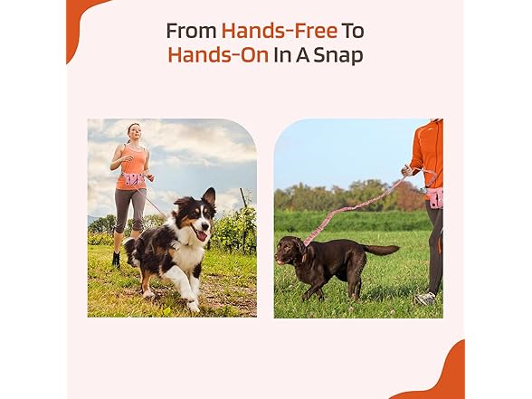 Mila & Winnie Hands Free Dog Leash