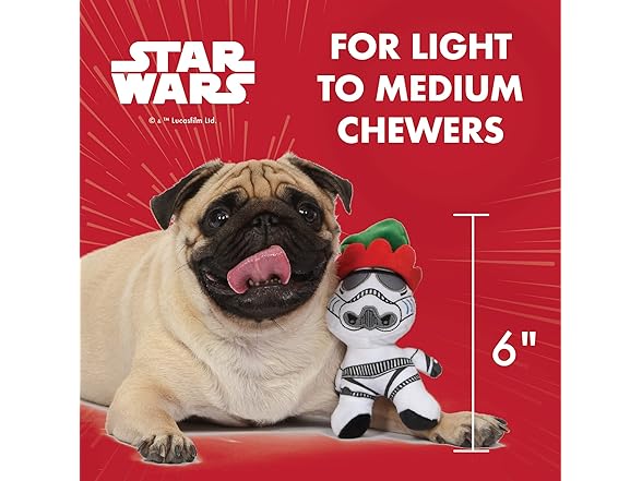 STAR WARS Dog Toy Storm Trooper Toy
