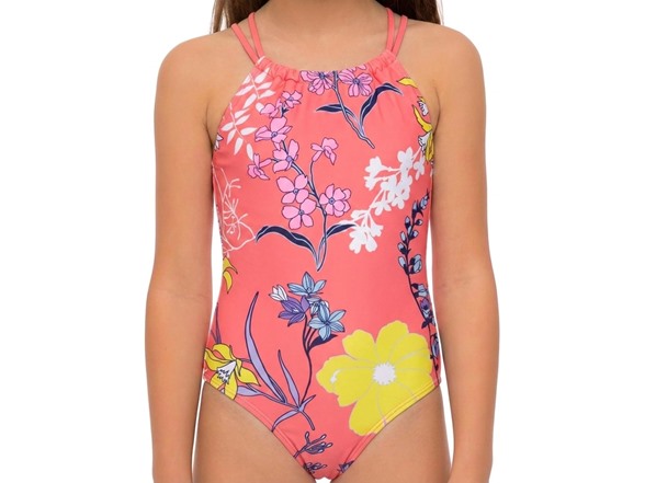 Paige Floral Coral