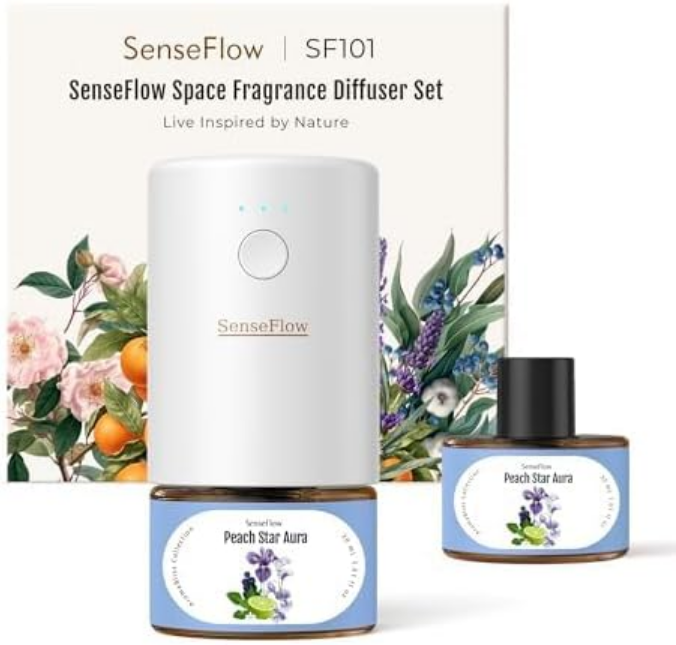 SenseFlow 1.02 Fl Oz Smart Essential Oil Diffuser - Gallery 10