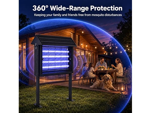 Thcritter Solar Bug Zapper, Small