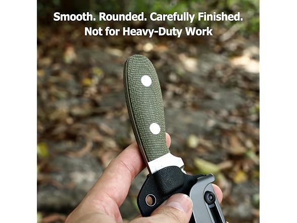JoyRaining Fixed Blade Knife, 3.15"