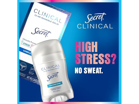 Secret Clinical Strength Antiperspirant 2.6oz