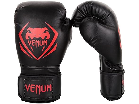 Venum Contender Boxing Gloves - Black/Red