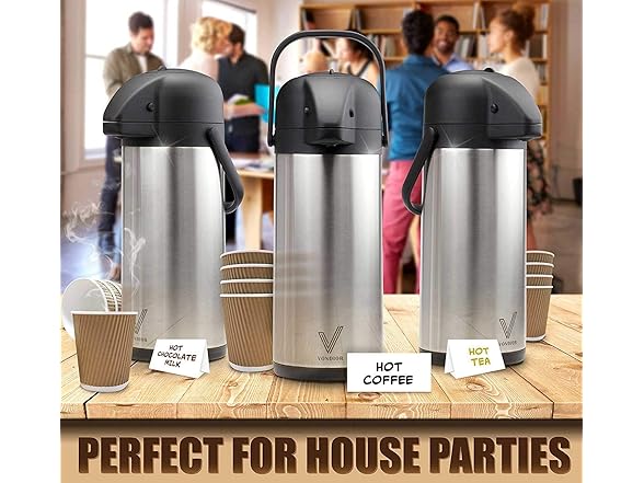 85 oz Airpot Coffee Carafe with Pump