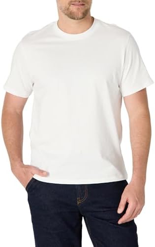 Amazon Essentials Men's Relaxed Fit T-Shirt, White, XX-Large