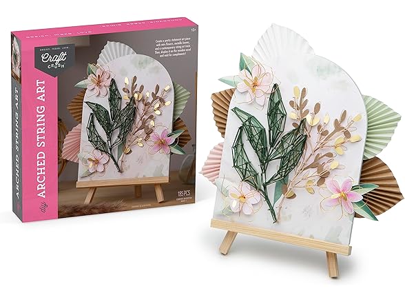 Craft Crush DIY String Art Craft Kit