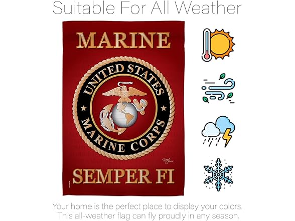 Marine Corps Garden Flag