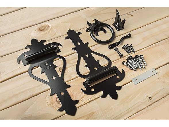 National Hardware N109-318 Rustic Gate Hinges