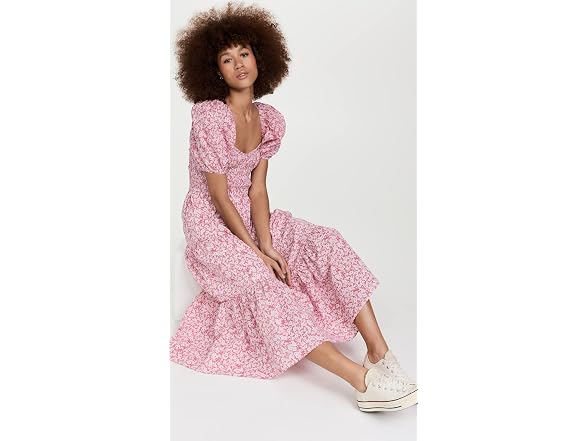 Moon River Women (S) Smocked Dress