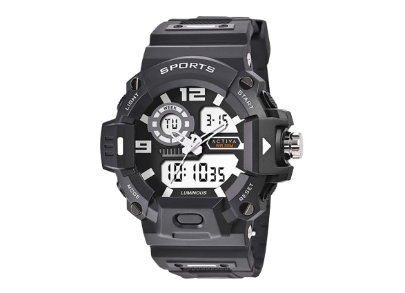 INVICTA Shock Resistant Watch Black Grey - Gallery 2