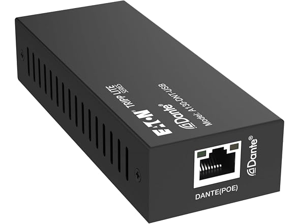 Eaton Tripp Lite Series Dante 2-Channel USB Audio Encoder/Decoder