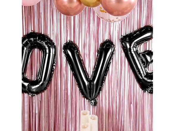 Restaurantware-Balloonify 16 Inch Letter Balloon "V" Black