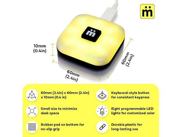 Mutesync USB Mute Button for Zoom