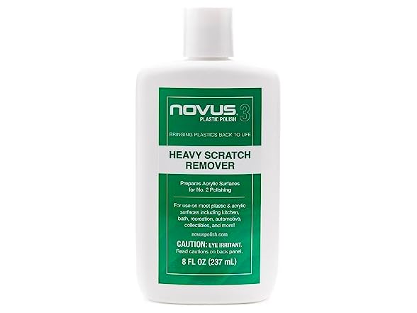NOVUS 7082 | Heavy Scratch Remover #3 | 8 Bottle