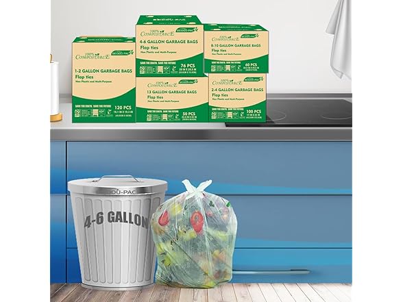 BEIDOU-PAC 4-6 Gallon Flap Tie