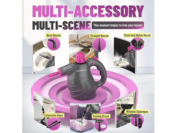 Pressurized Handheld Steam Cleaner