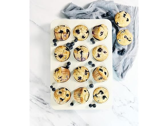 Kitchen Gear by USA Pan Nonstick Ceramic 12-Cup Muffin Pan