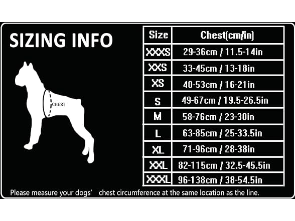 Truelove Dog Harness No-Pull Reflective Stit