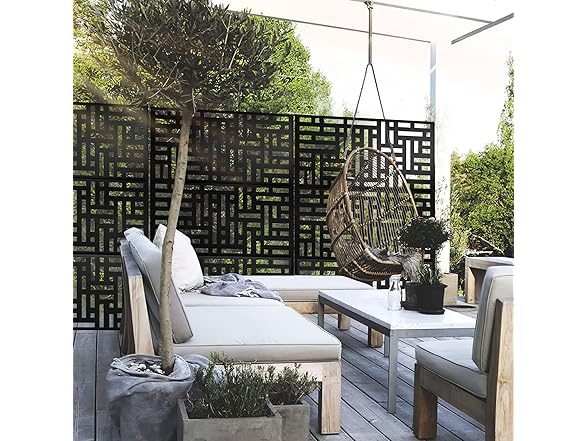 Elevens Metal Outdoor Privacy Screen