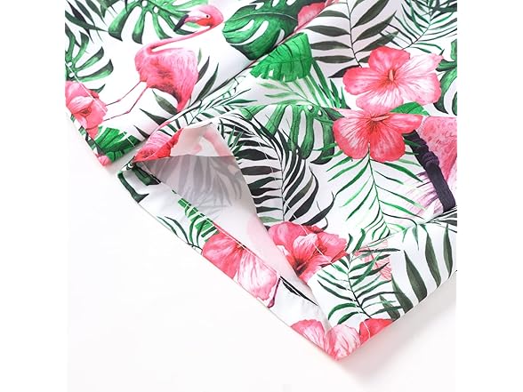 Hawaiian Tropical Toddler Girl Outfit