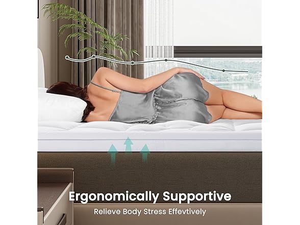 FLEXPEDIC Mattress Topper Queen