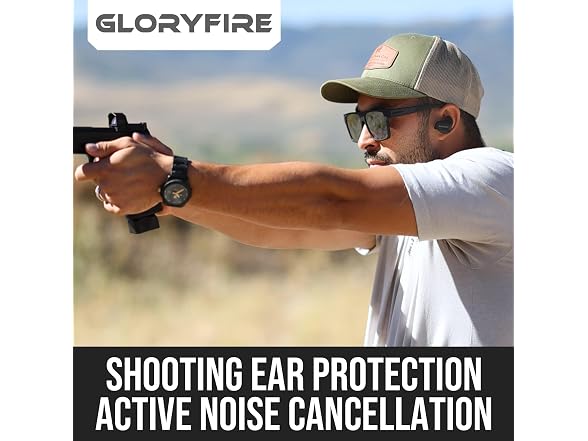 GLORYFIRE Ear Plugs for Shooting 26dB