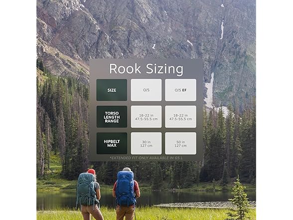 Osprey Rook Hiking Backpack 65L